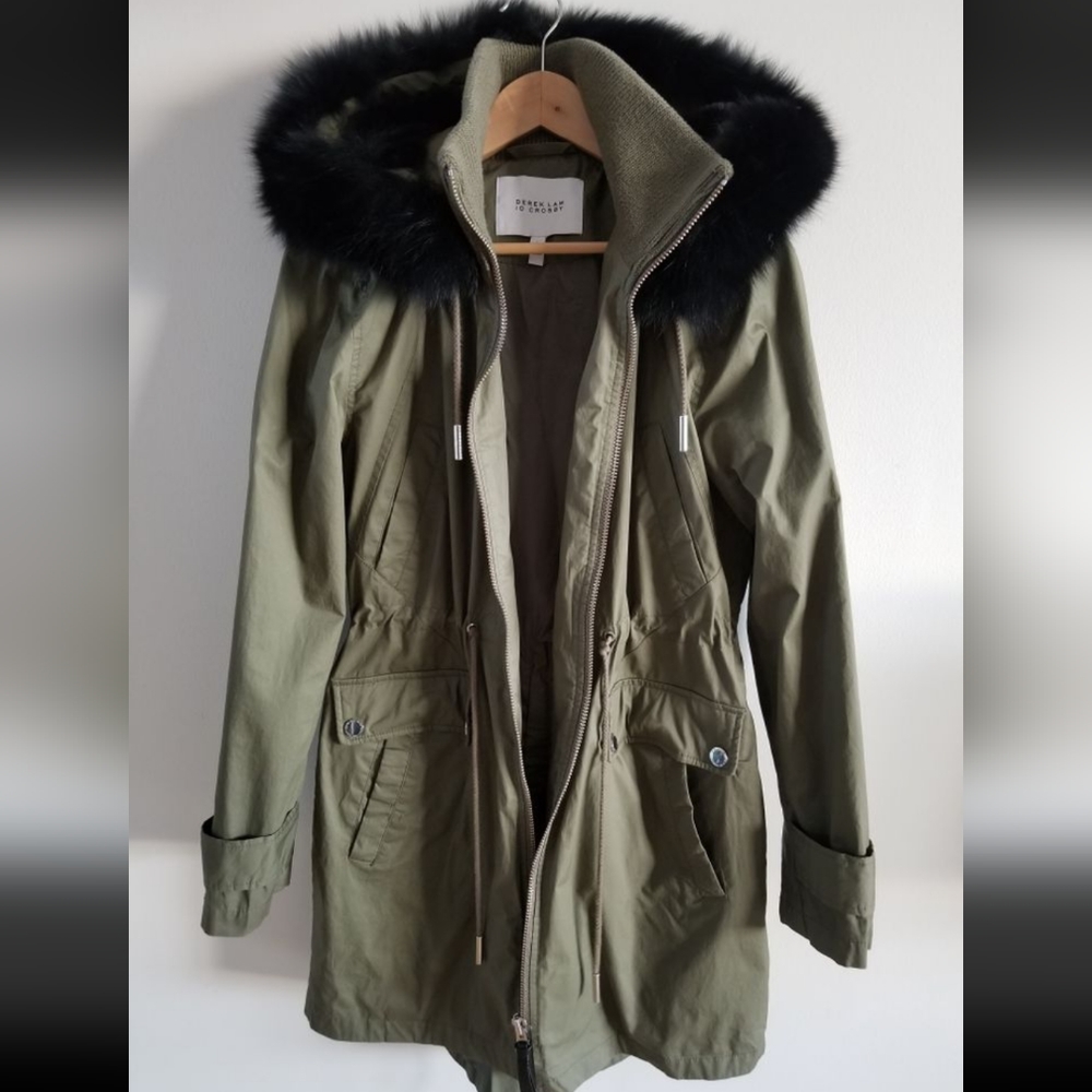 10 Crosby Derek Lam Jacket with Fur